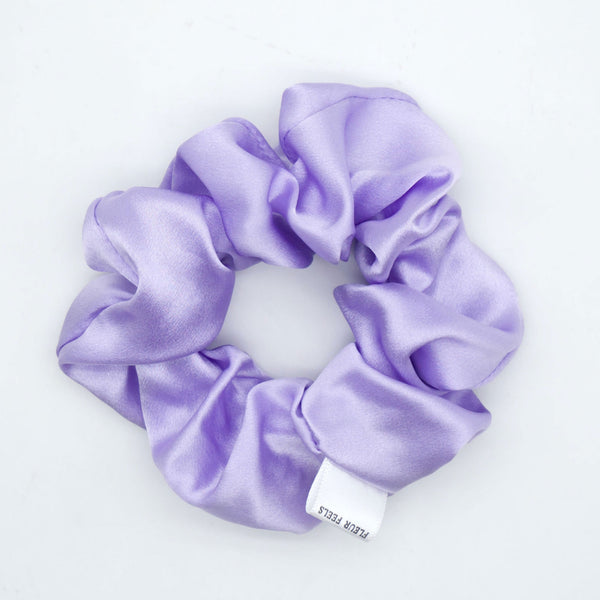 Sweet Lilac Silk Scrunchie