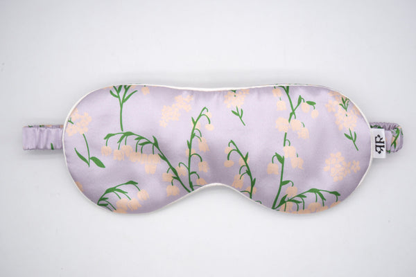 Lily of the Valley Silk Sleep Eye Mask